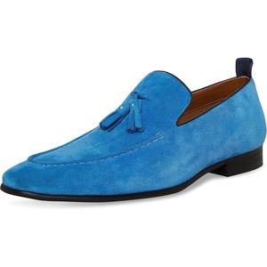 Steve Madden Men’s Edwidge(Blue Suede)