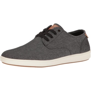 Steve Madden Mens Fenta Fashion Sneakers – Casual Lightweight Walking Shoes for Everyday Comfort, Grey, 12(Black Fabric)