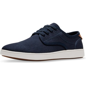 Steve Madden Mens Fenta Fashion Sneakers – Casual Lightweight Walking Shoes for Everyday Comfort, Grey, 12(Navy Canvas)