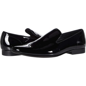 Steve Madden Men’s Laight Slip-On Loafer(Black Patent)