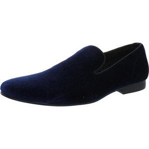 Steve Madden Men’s Laight Slip-On Loafer(Blue Velvet)