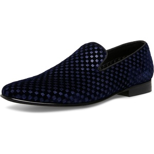 Steve Madden Men’s Lifted Loafer(Blue Velvet)