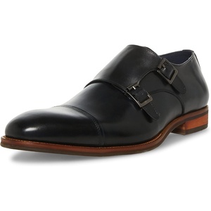 Steve Madden Men’s Teon(Black Leather)