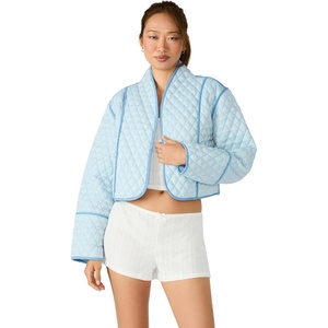 Steve Madden Women’s Adalynn Jacket(Baby Blue)