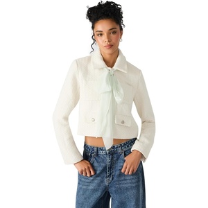Steve Madden Women’s Alise Blazer(Ivory)