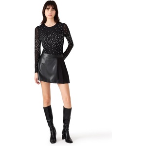 Steve Madden Women’s Arielly Skirt(Black)