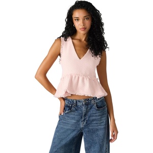 Steve Madden Women’s Camilla Top(Pastel Lilac)
