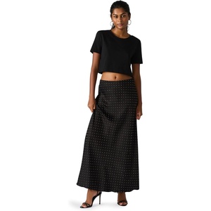 Steve Madden Women’s Jeannie Skirt(Black)