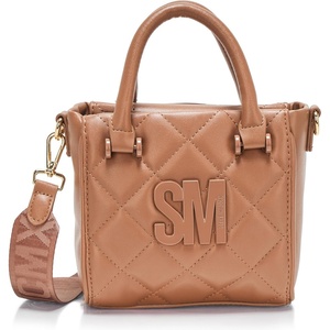 Steve Madden Women’s Steve Madden Bbabi Quilted Top Handle Crossbody(Nutshell)