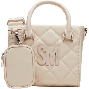 Steve Madden Women’s Steve Madden Bbabi Quilted Top Handle Crossbody(Timeless Taupe)