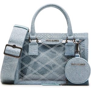 Steve Madden Women’s Steve Madden Bcelene Clear Box Bag W/Pouch(Blue)
