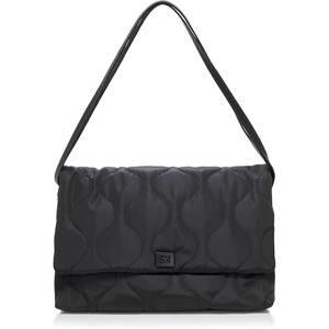 Steve Madden Women’s Steve Madden Bclove Quilted Nylon Shoulder Bag(Black)