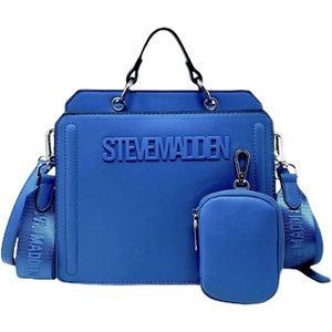 Steve Madden Women’s Steve Madden Bevelyn Convertible Crossbody Bag(Blue Sapphire)