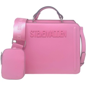 Steve Madden Womens Steve Madden Bevelyn Convertible Crossbody BagCrossbody(Fondant Pink)