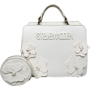 Steve Madden Womens Steve Madden Bevelyn Convertible Crossbody BagCrossbody(Vanilla)