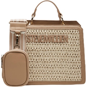 Steve Madden Women’s Steve Madden Bevelyn-s Structured Satchel(Camel)