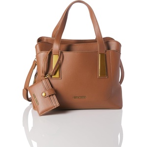 Steve Madden Women’s Steve Madden Bgrammer Top Handle Satchel With Card Case(Nutshell)