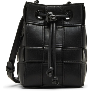 Steve Madden Women’s Steve Madden Bjamiee Drawstring Bucket(Black)