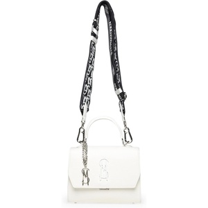 Steve Madden Women’s Steve Madden Blattuca Small Top Handle Crossbody(White)