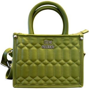 Steve Madden Women’s Steve Madden Bniko Quilted Crossbody(Going Green)