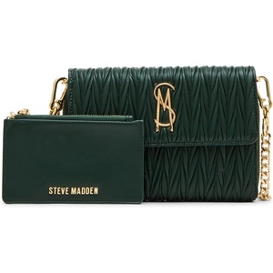 Steve Madden Women’s Steve Madden Carina Wallet Crossbody(Green)