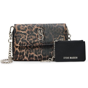 Steve Madden Women’s Steve Madden Carina Wallet Crossbody(Leopard)