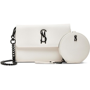 Steve Madden Women’s Steve Madden Carina Wallet Crossbody(White)