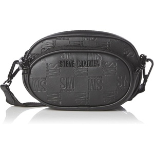 Steve Madden Women’s Steve Madden Dubbs-u Multi Pouch Crossbody(Black)