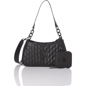 Steve Madden Women’s Steve Madden Elodie Quilted Crossbody(Black/Black)
