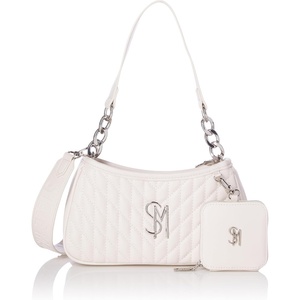 Steve Madden Women’s Steve Madden Elodie Quilted Crossbody(Vanilla)
