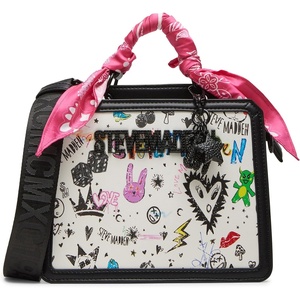 Steve Madden Women’s Steve Madden Evelyn Satchel(White)