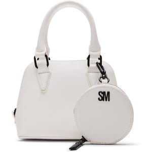 Steve Madden Women’s Steve Madden Hope Top Handle Crossbody(White)