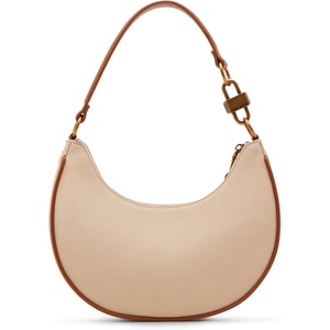 Steve Madden Womens Steve Madden Lohan Crescent Shoulder Bag(Natural)
