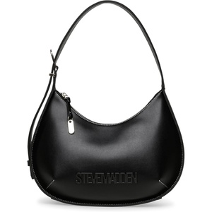 Steve Madden Women’s Steve Madden Quincyy Hobo With Logo Plate(White)