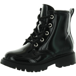 Steve Madden girls Rockk(Black Patent)