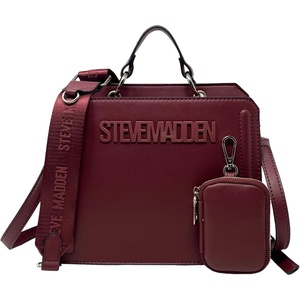 Steve Madden womens Steve Madden Bevelyn Convertible Crossbody Bag(Bloodstone)