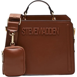 Steve Madden womens Steve Madden Bevelyn Convertible Crossbody Bag(Nutshell)