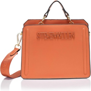 Steve Madden womens Steve Madden Bevelyn Convertible Crossbody Bag(Whiskey Spice)