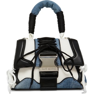 Steve Madden womens Steve Madden Diego Top Handle Crossbody(Blue)