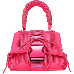 Steve Madden womens Steve Madden Diego Top Handle Crossbody(Neon Pink)