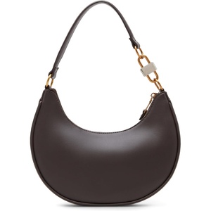 Steve Madden womens Steve Madden Lohan Crescent Shoulder Bag(Chocolate)