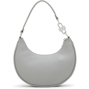Steve Madden womens Steve Madden Lohan Crescent Shoulder Bag(Light Grey)