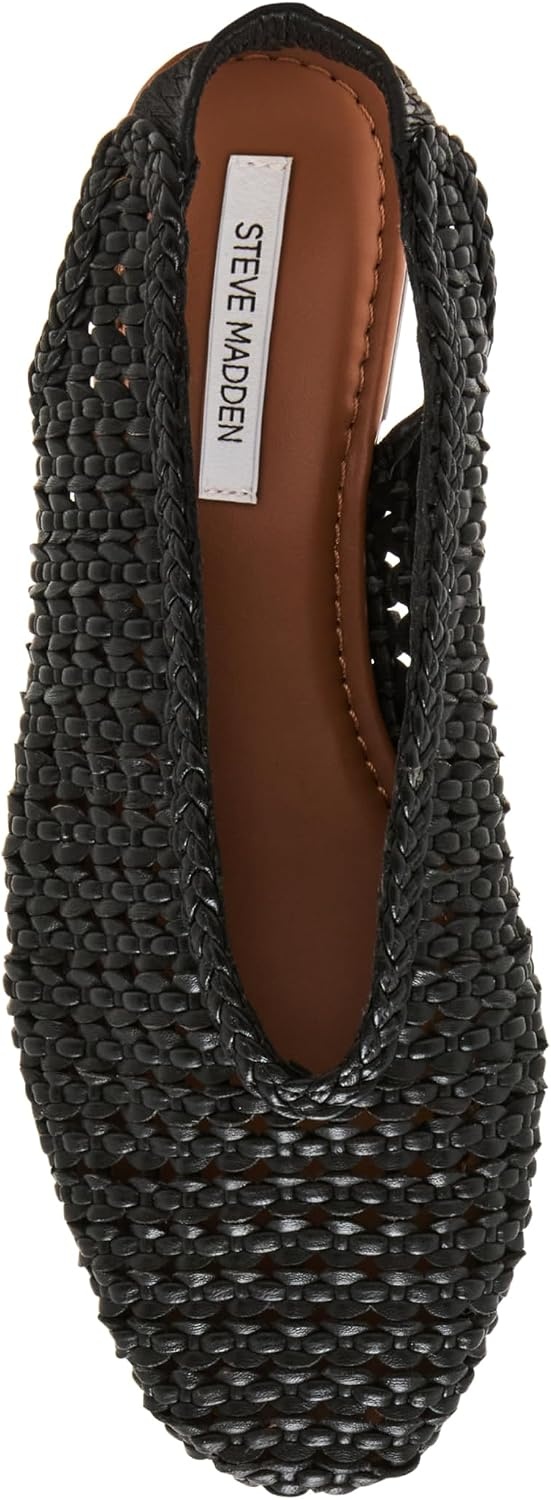 image:imageSteve Madden Womens Rumi Ballet FlatBlack Leather