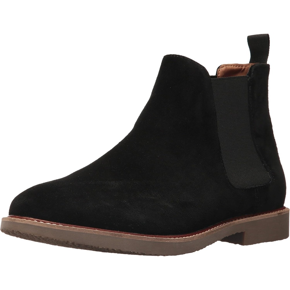 image:imageSteve Madden Mens HIGHLINE Chelsea BootsBlack Suede