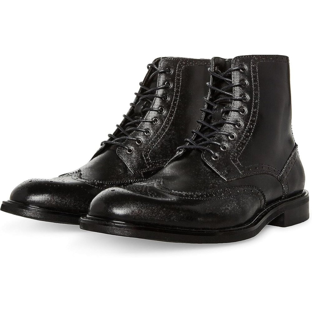 image:imageSteve Madden Mens HarithBlack Leather