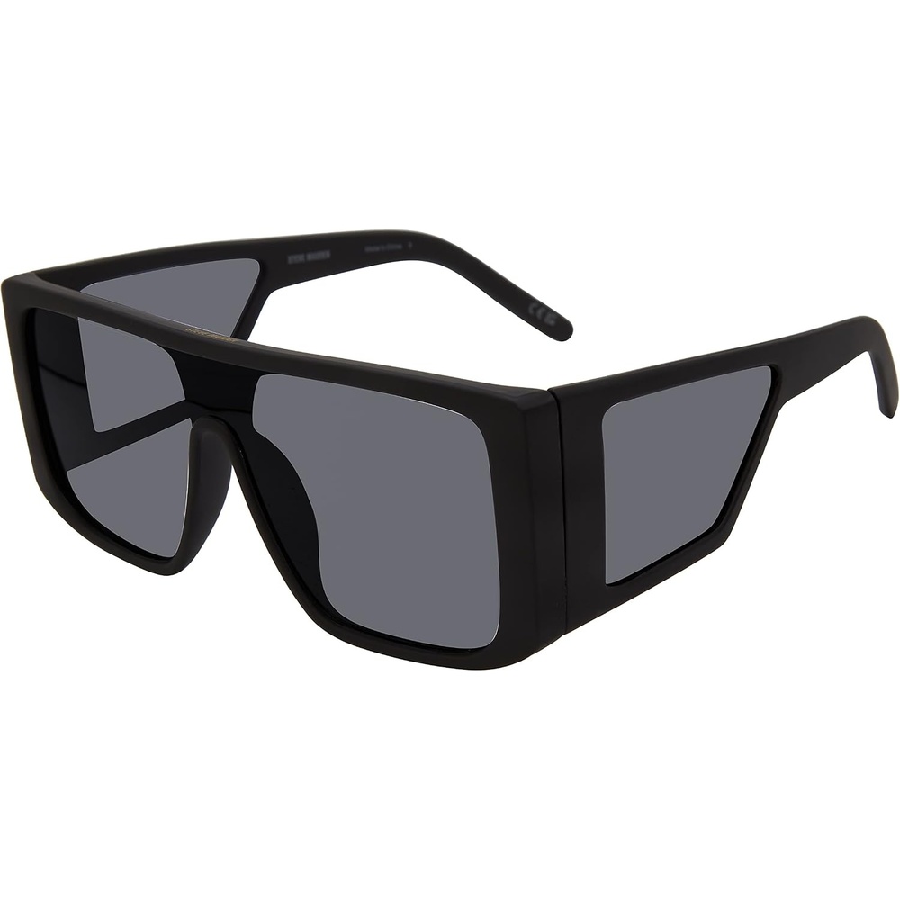 image:imageSteve Madden Womens Female Sunglasses Style Colt WrapSoft BlackSolid Smoke
