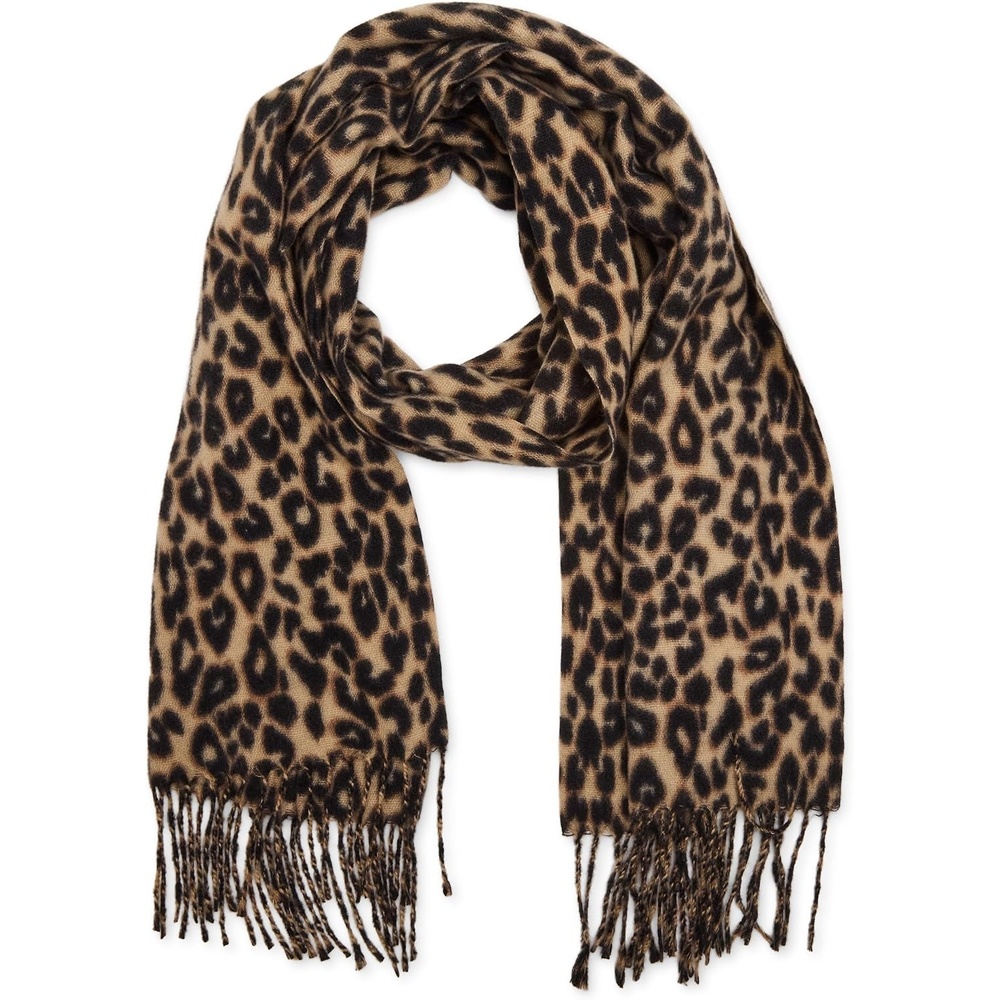 image:imageSteve Madden Womens Leopard ScarfBiscotti