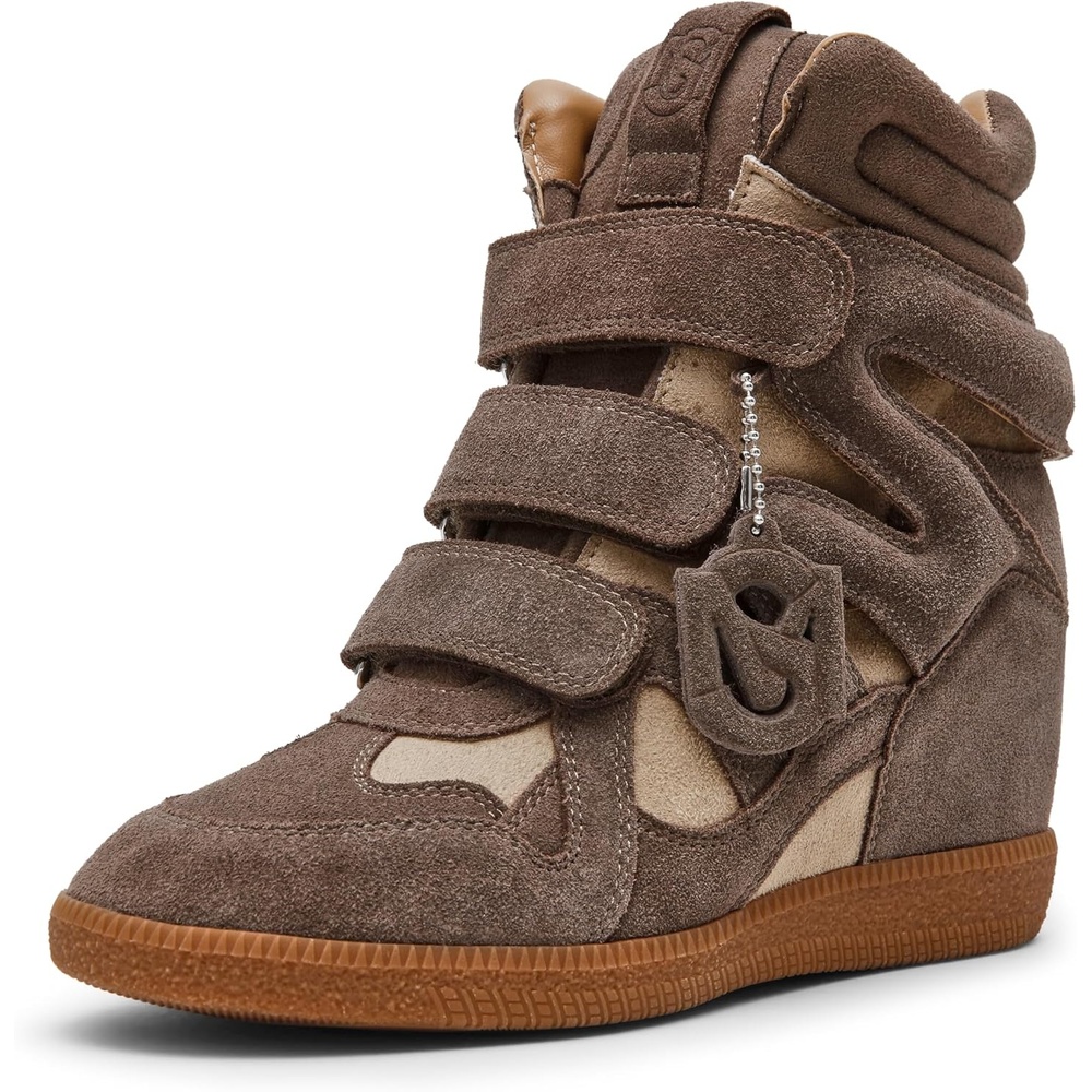 image:imageSteve Madden Womens Mavis SneakerTaupe Suede