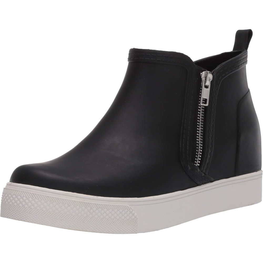 image:imageSteve Madden Womens Wedgie SneakerBlack Rubber