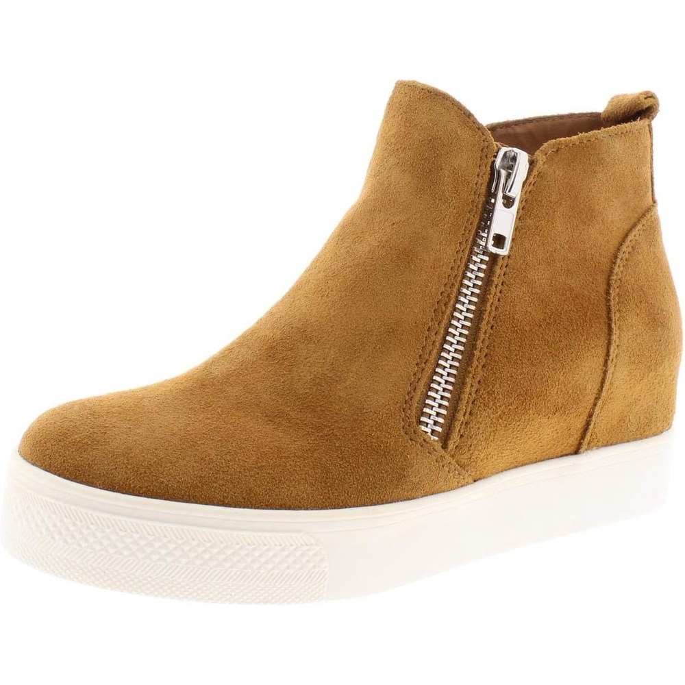 image:imageSteve Madden Womens Wedgie SneakerChestnut Suede